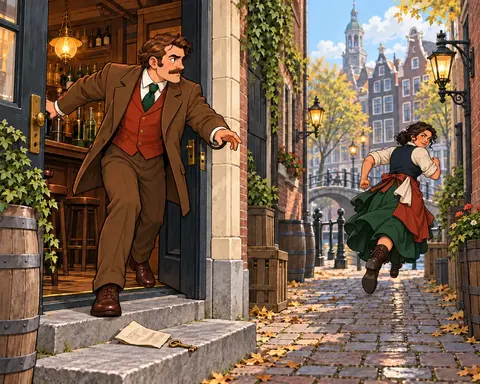 Amsterdam Self-Guided Detective Murder Mystery Game – It goes wrong