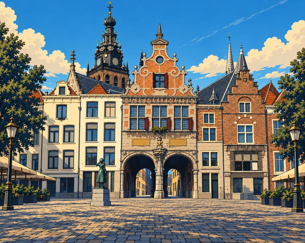 Secrets of Nijmegen Self-Guided Scavenger Hunt & Walking Tour