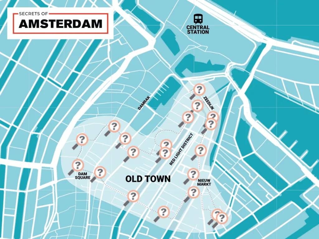 MAP Secrets of Amsterdam