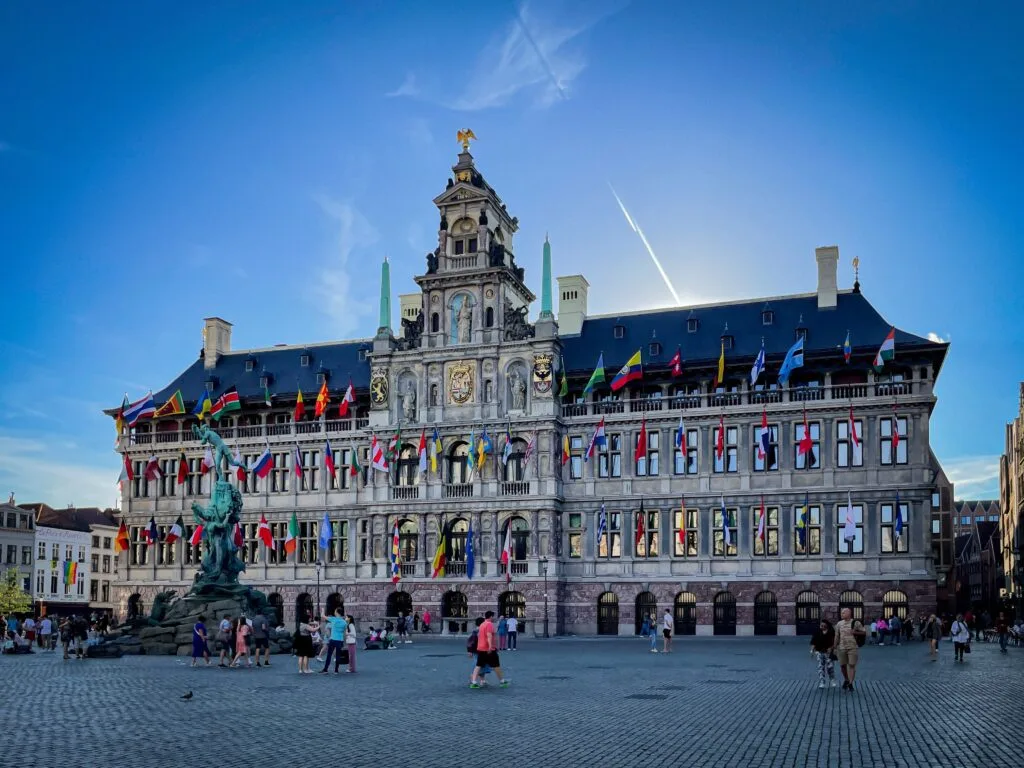 City Game Antwerp City hall