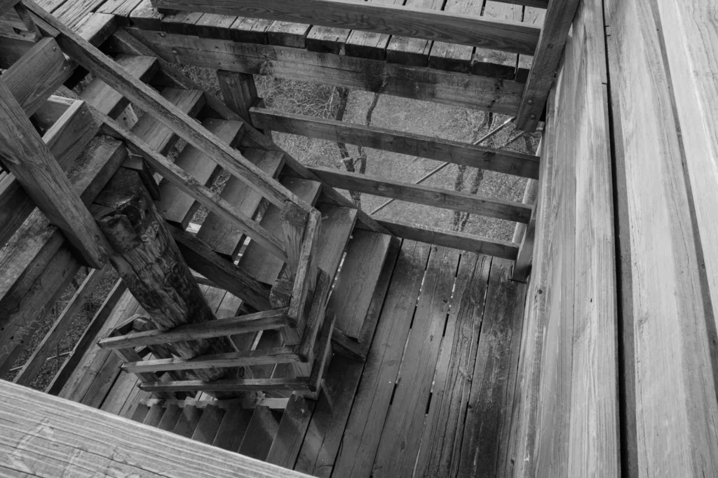 City Game Frankfurt Wooden stairs