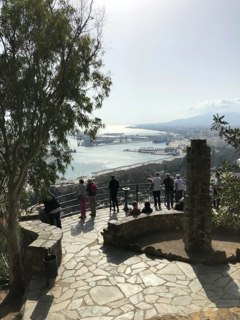 City Game Malaga Sea sight