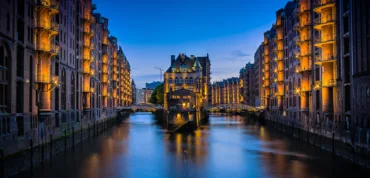 City Game Hamburg Sunset