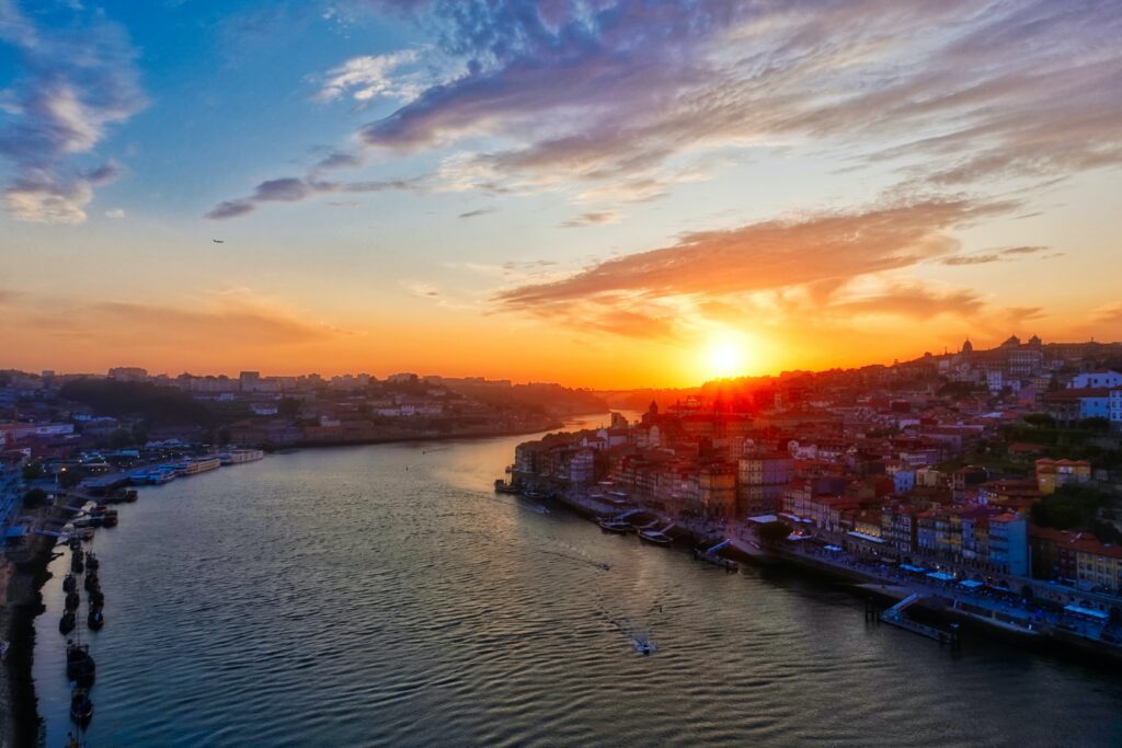 City Game Porto Sunset