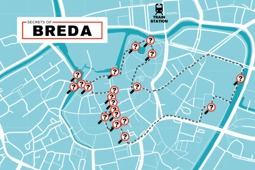 MAP BREDA Secrets Of Breda | City Game