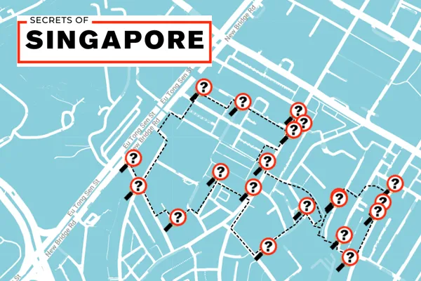 Singapore Secrets Map