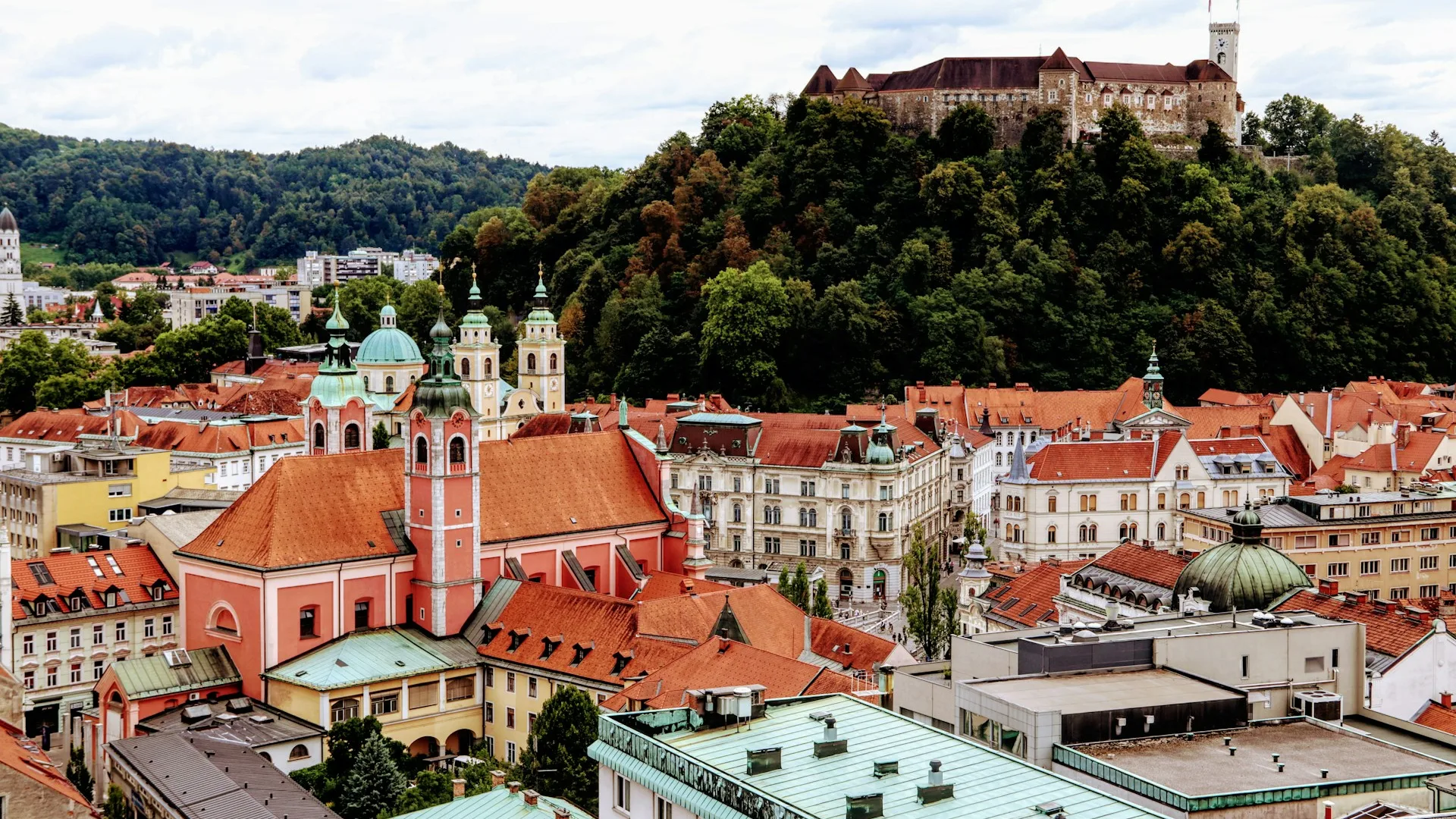 City Game Ljubljana Drone Shot