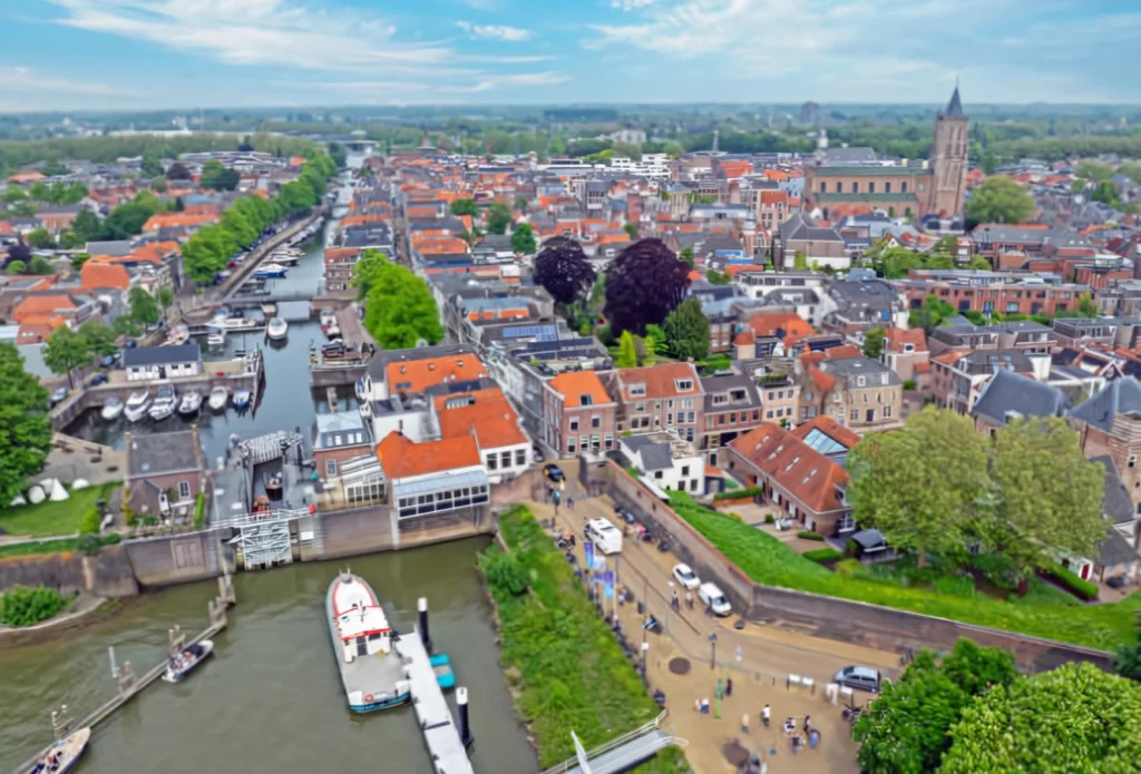 City Game Gorinchem aerial From The Historical City
