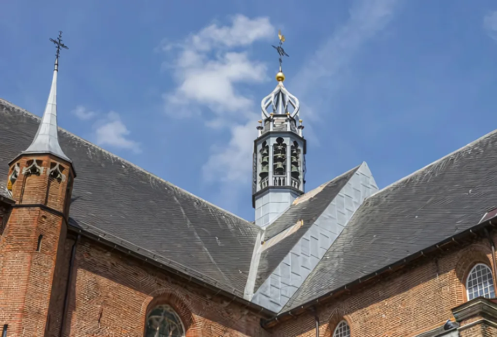 City Game Harderwijk Towers of the historic church in Harderwijk