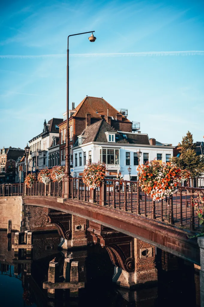 citygame haarlem bridge over a body of water