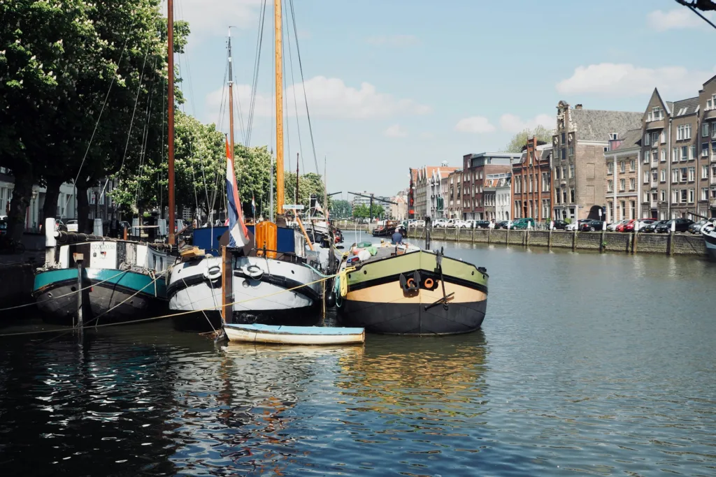 City Game Dordrecht vibrant canal life in the city