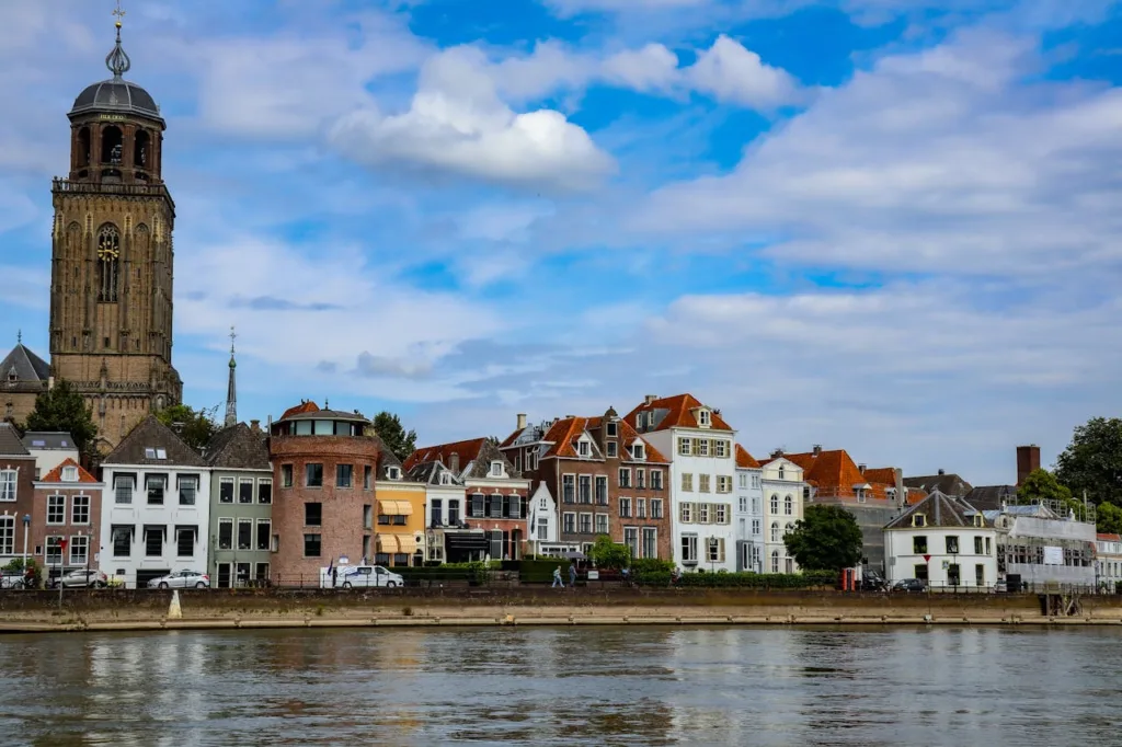 citygame deventer skyline and church tower