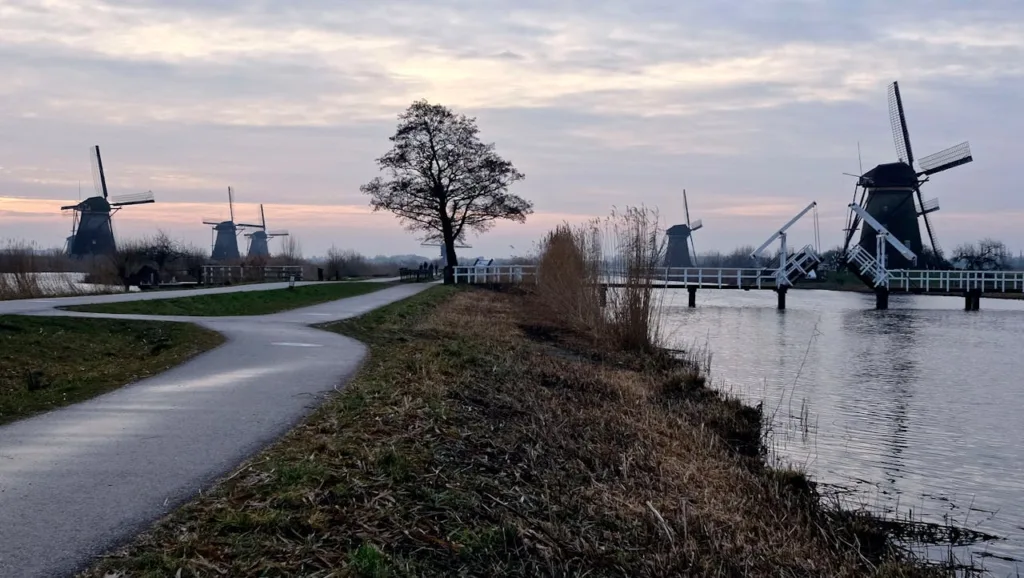 citygame kinderdijk scenic view of windmill near river