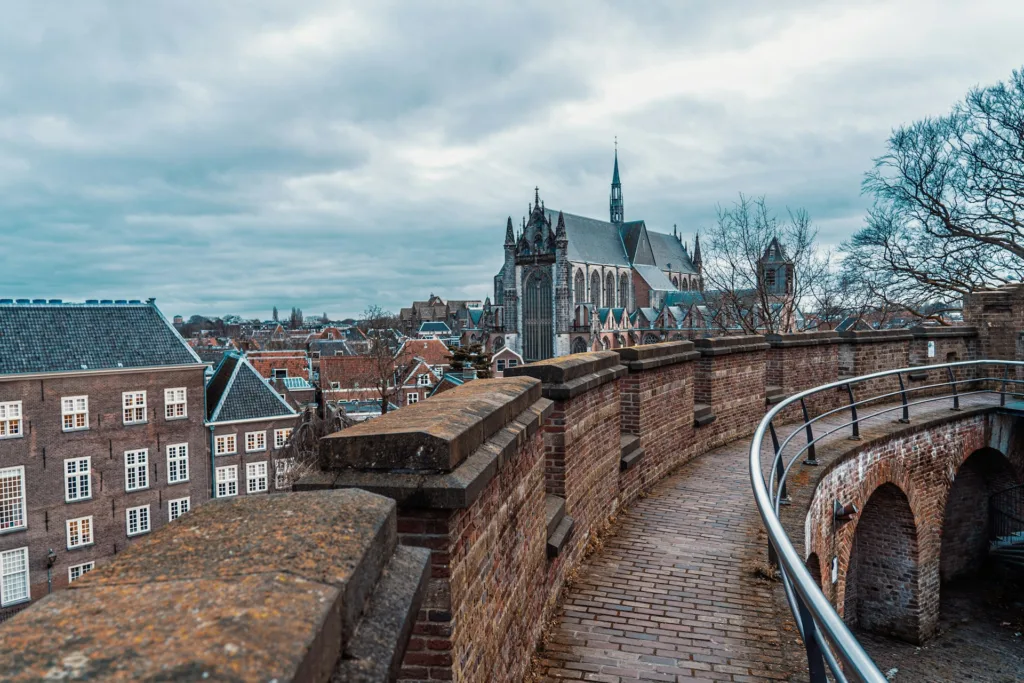 City Game Leiden Caslte and Church