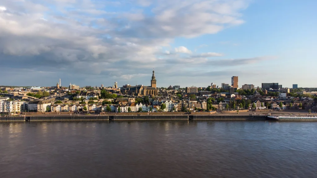 City Game Nijmegen view of Nijmegen