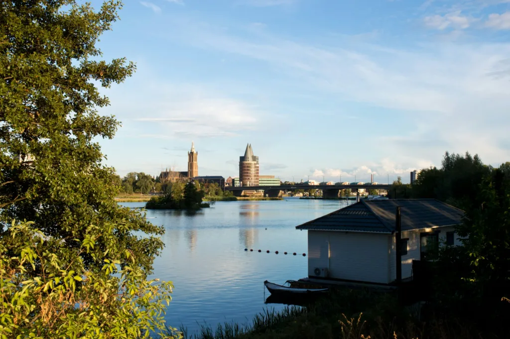 City Game Roermond Water Buildings