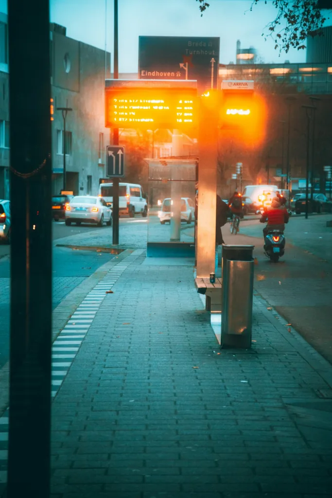City Game Tilburg bus stop