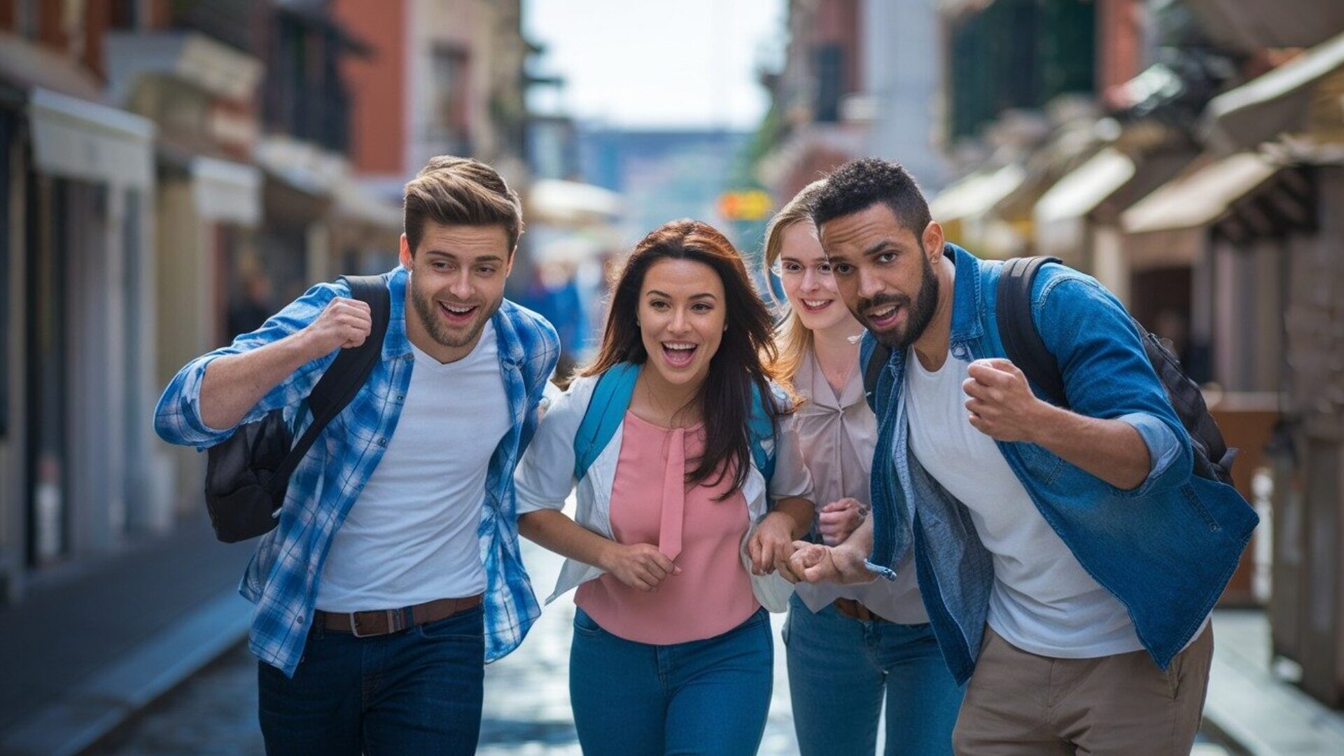 friends group city game