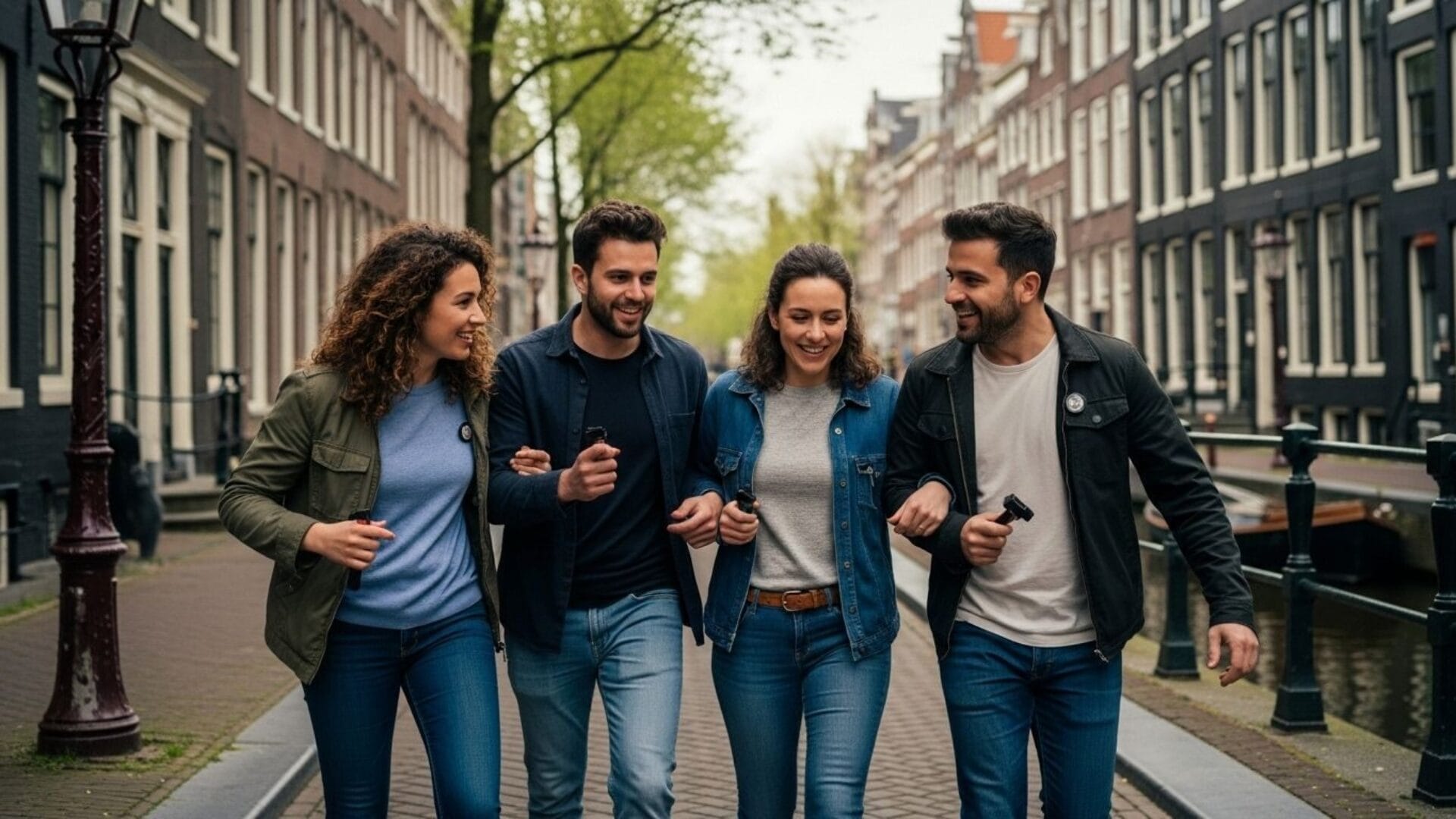 friends outing Amsterdam