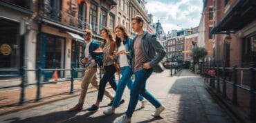 interactive walking tour