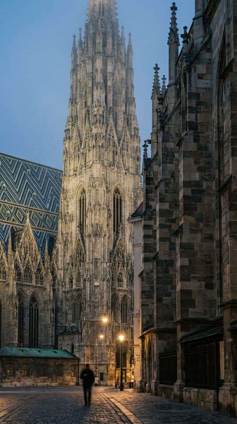 St. Stephen's Cathedral Tower at Dusk