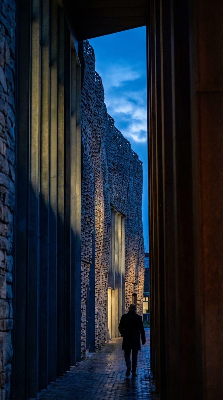 ATLAS Theater Passage at Dusk