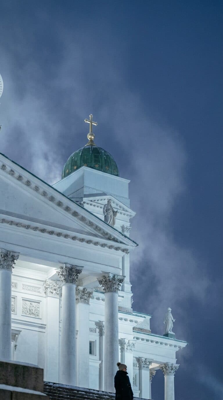 Helsinki Cathedral at Night