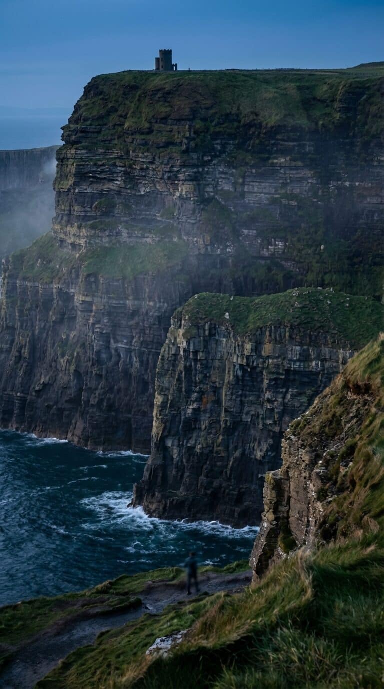 O'Brien's Tower at the Cliffs of Moher, Ireland