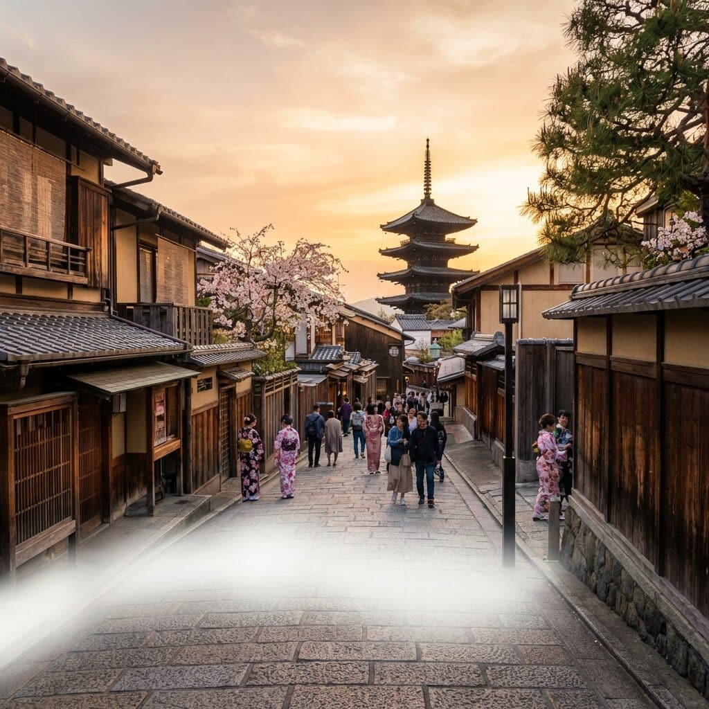 Yasaka Pagoda and Higashiyama District, Kyoto