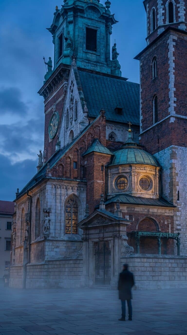 Wawel Cathedral at Dusk in Kraków