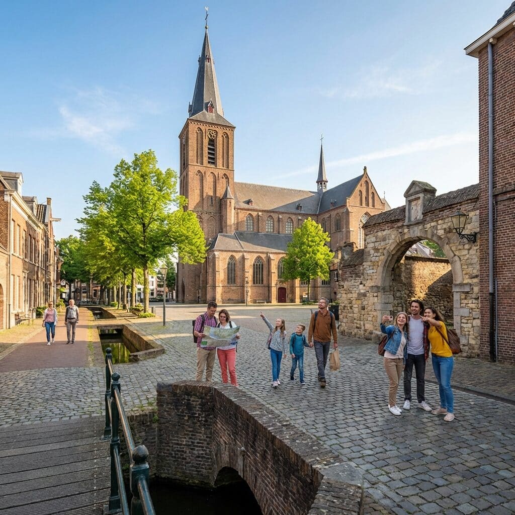 Historic Center of Venlo with Sint-Martinuskerk