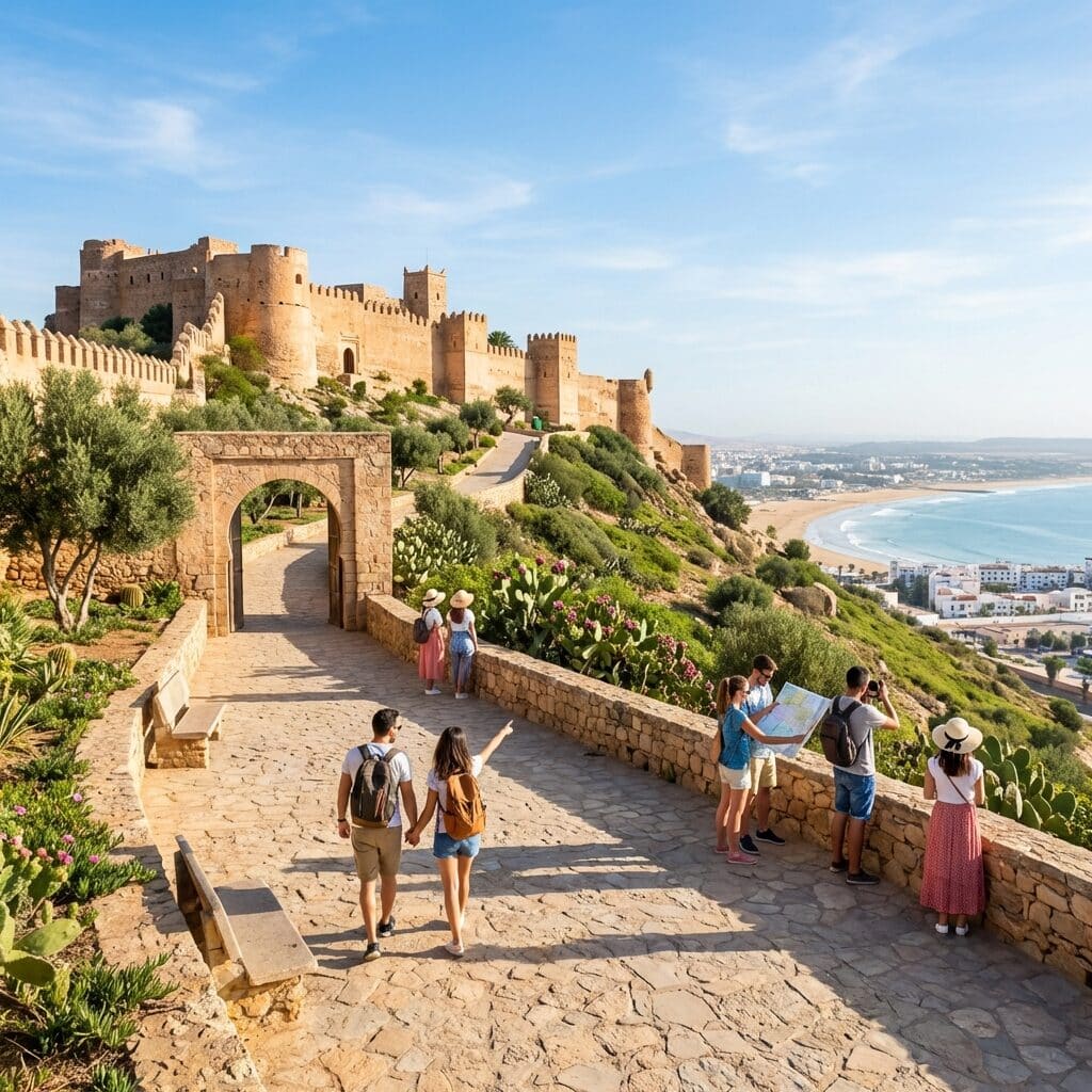 View from the Kasbah of Agadir