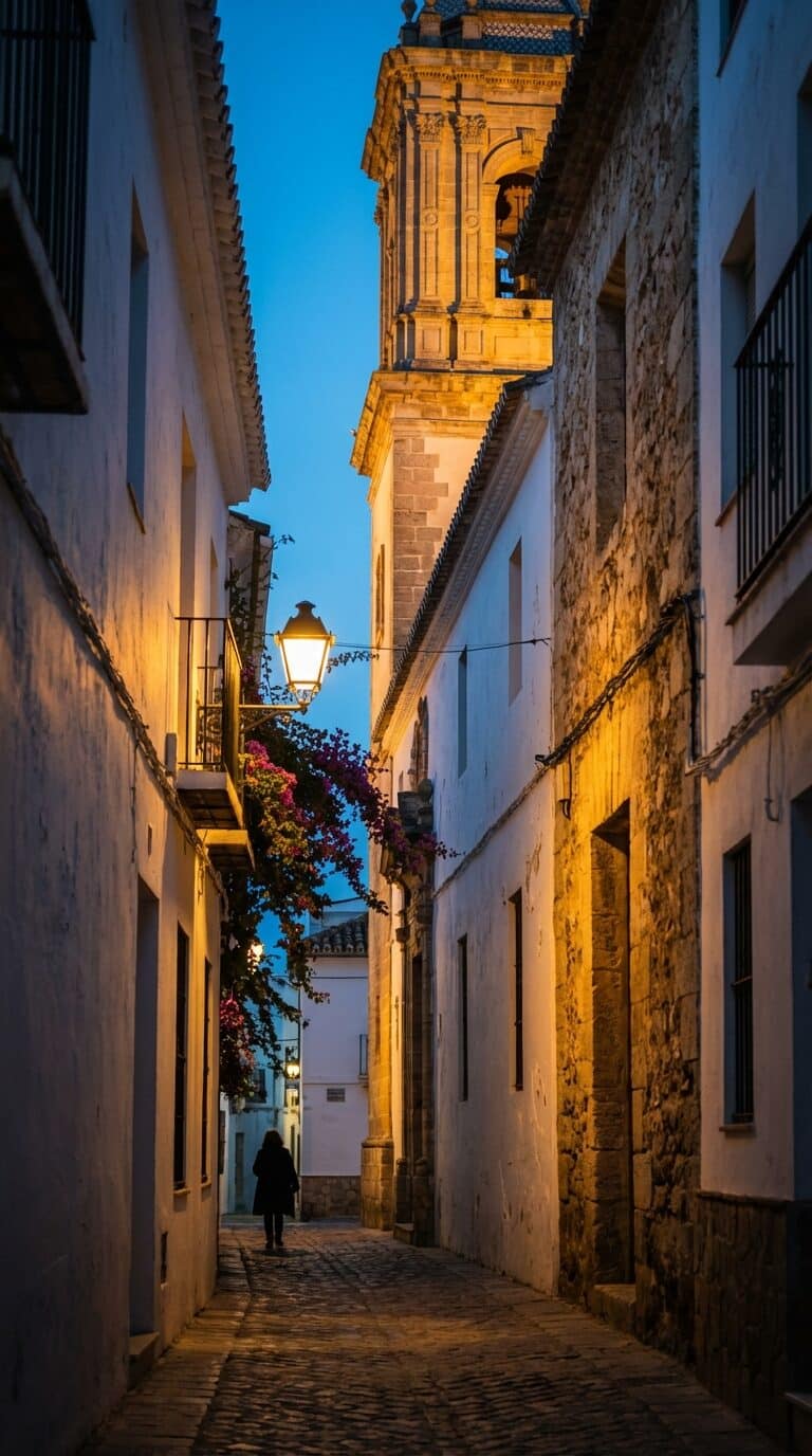 Cobblestone Street in Marbella's Old Town