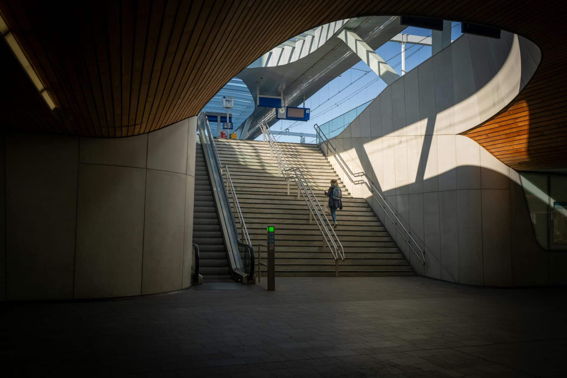 Modern Architecture at Arnhem Centraal Station