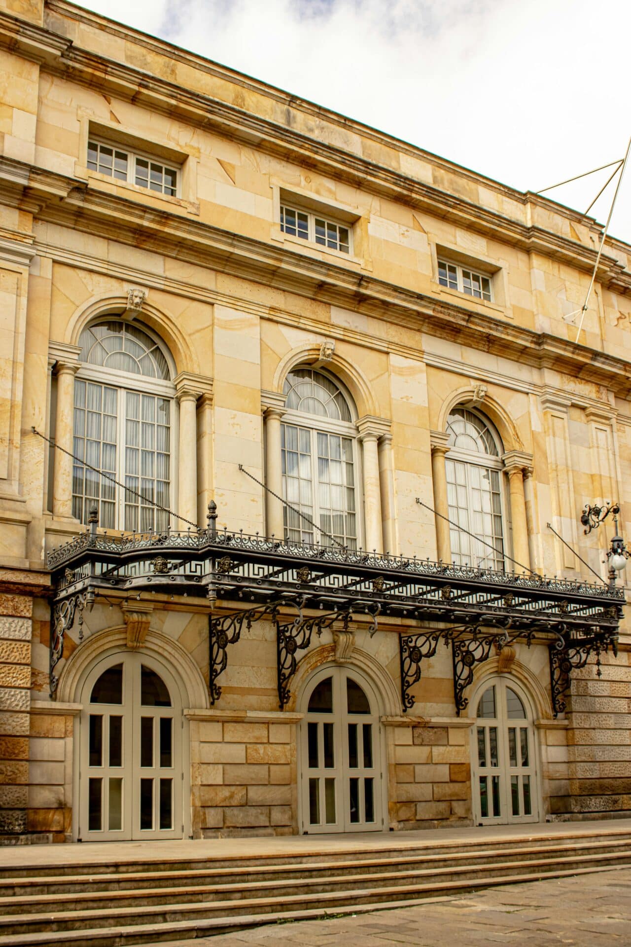 Facade of Teatro Colón in Bogota