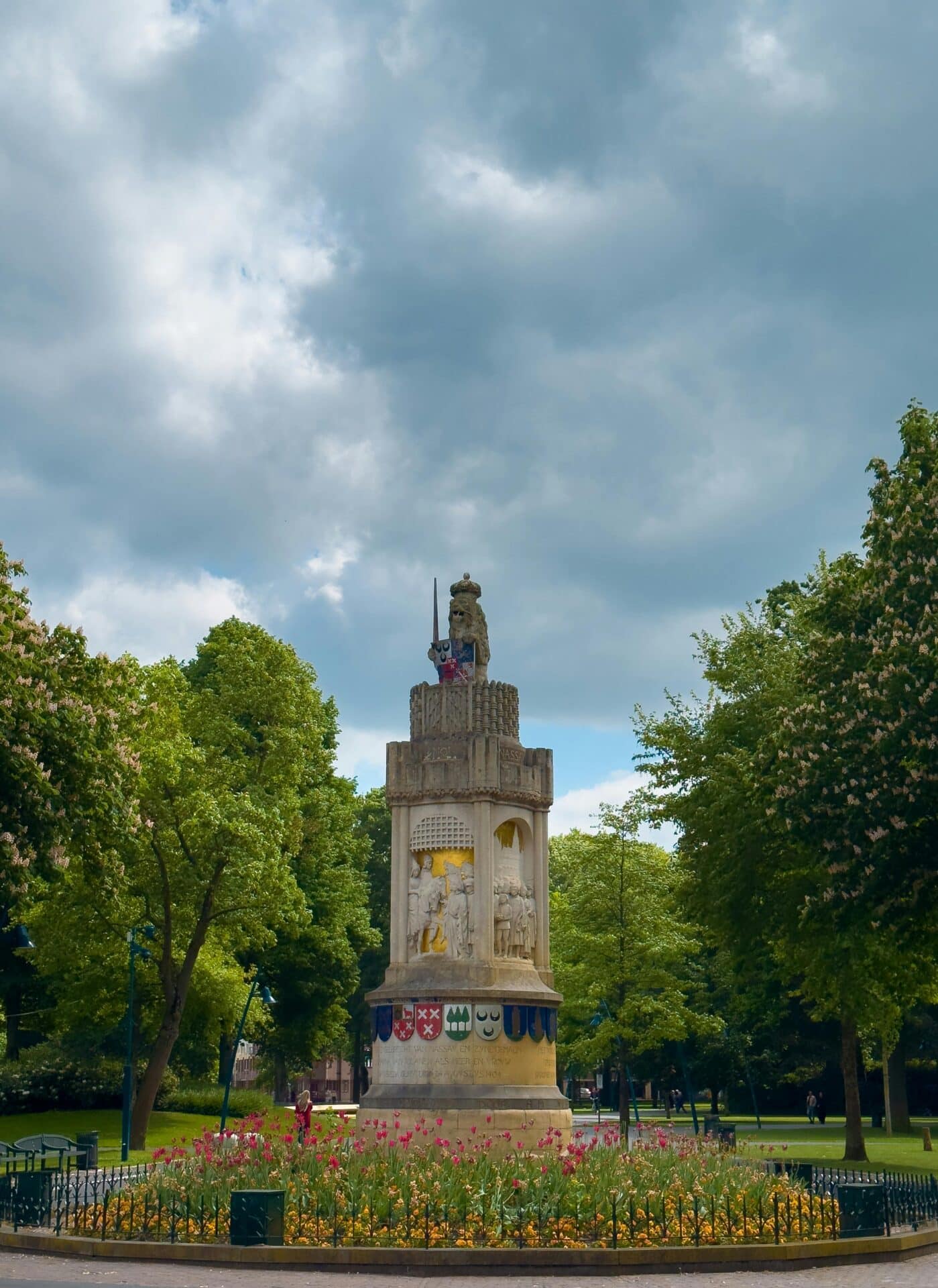 Nassaumonument in Park Valkenberg, Breda