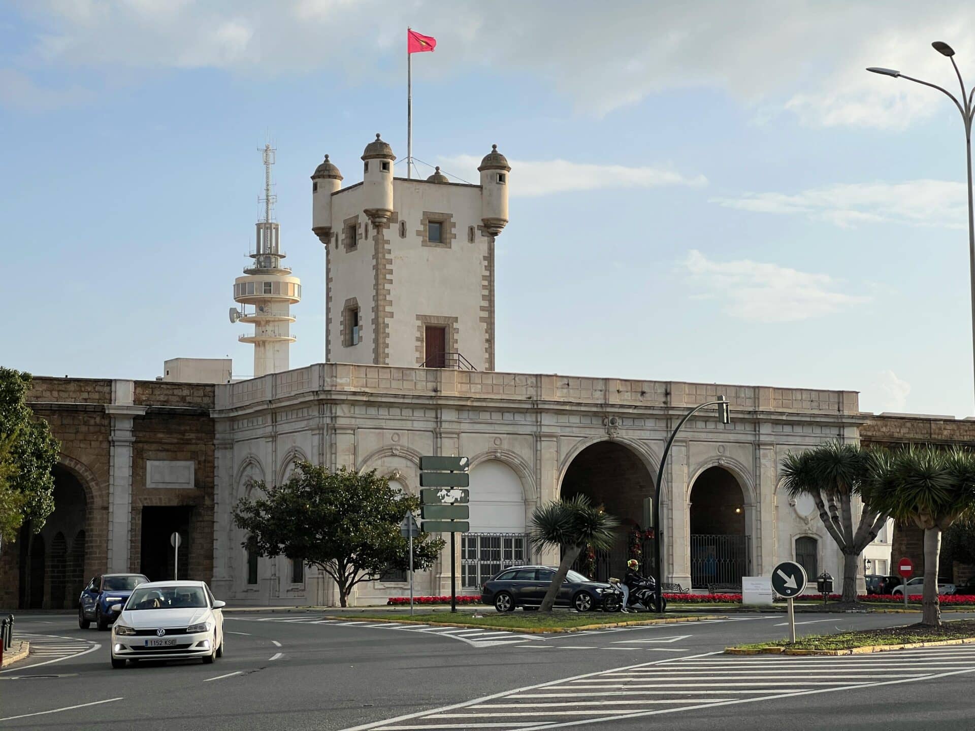 Puerta de Tierra City Gate in Cádiz