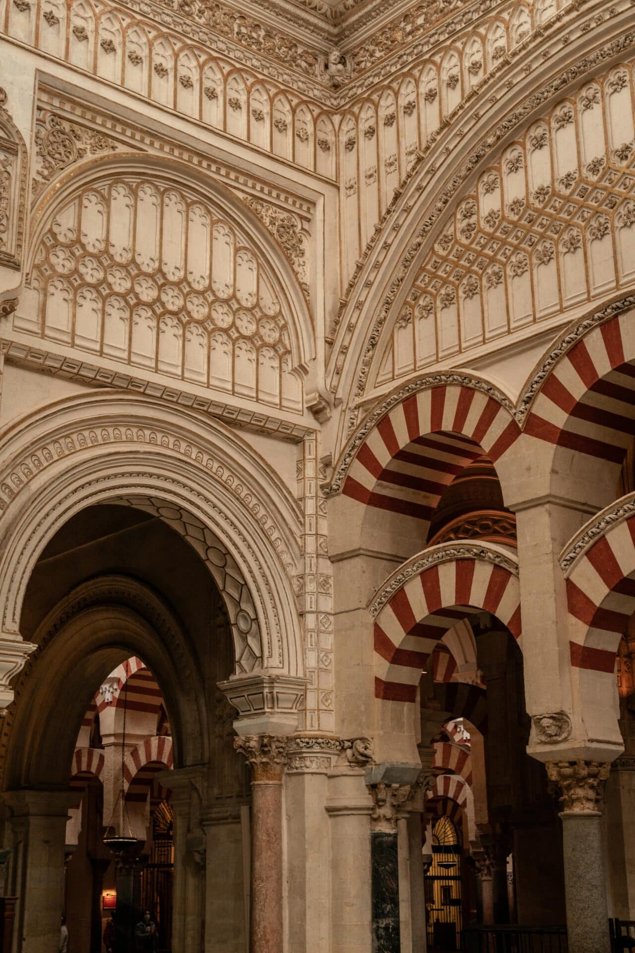 Architectural Detail in the Mosque-Cathedral of Córdoba