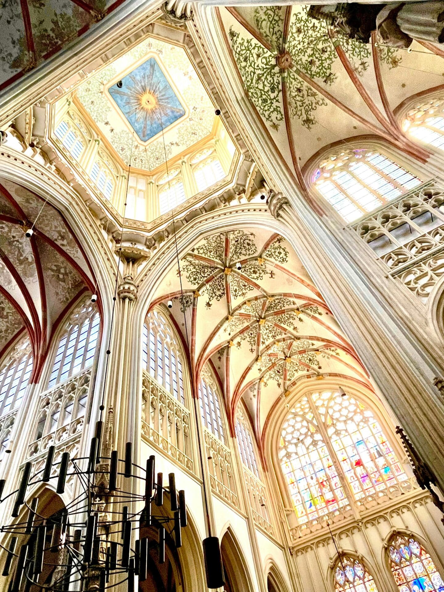 Gothic Vaulted Ceiling of St. John's Cathedral