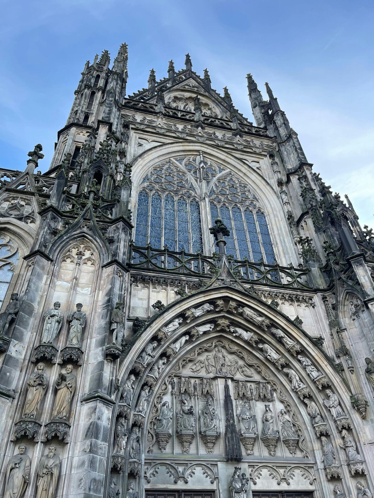 Ornate Facade of Saint John's Cathedral, Den Bosch