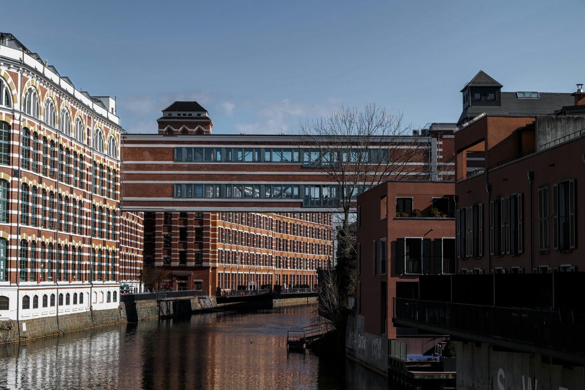 Buntgarnwerke Industrial Complex in Leipzig, Germany