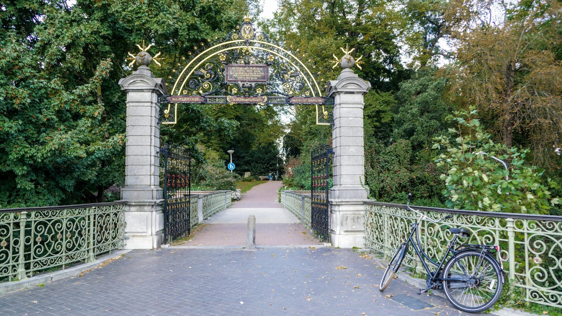 Marikenpoort Gate, Kronenburgerpark in Nijmegen