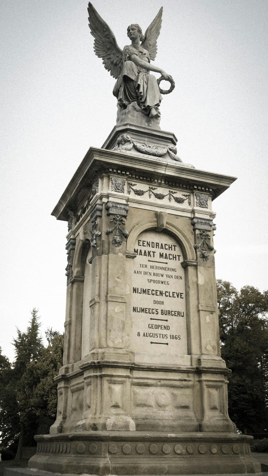 The Spoorwegmonument in Nijmegen