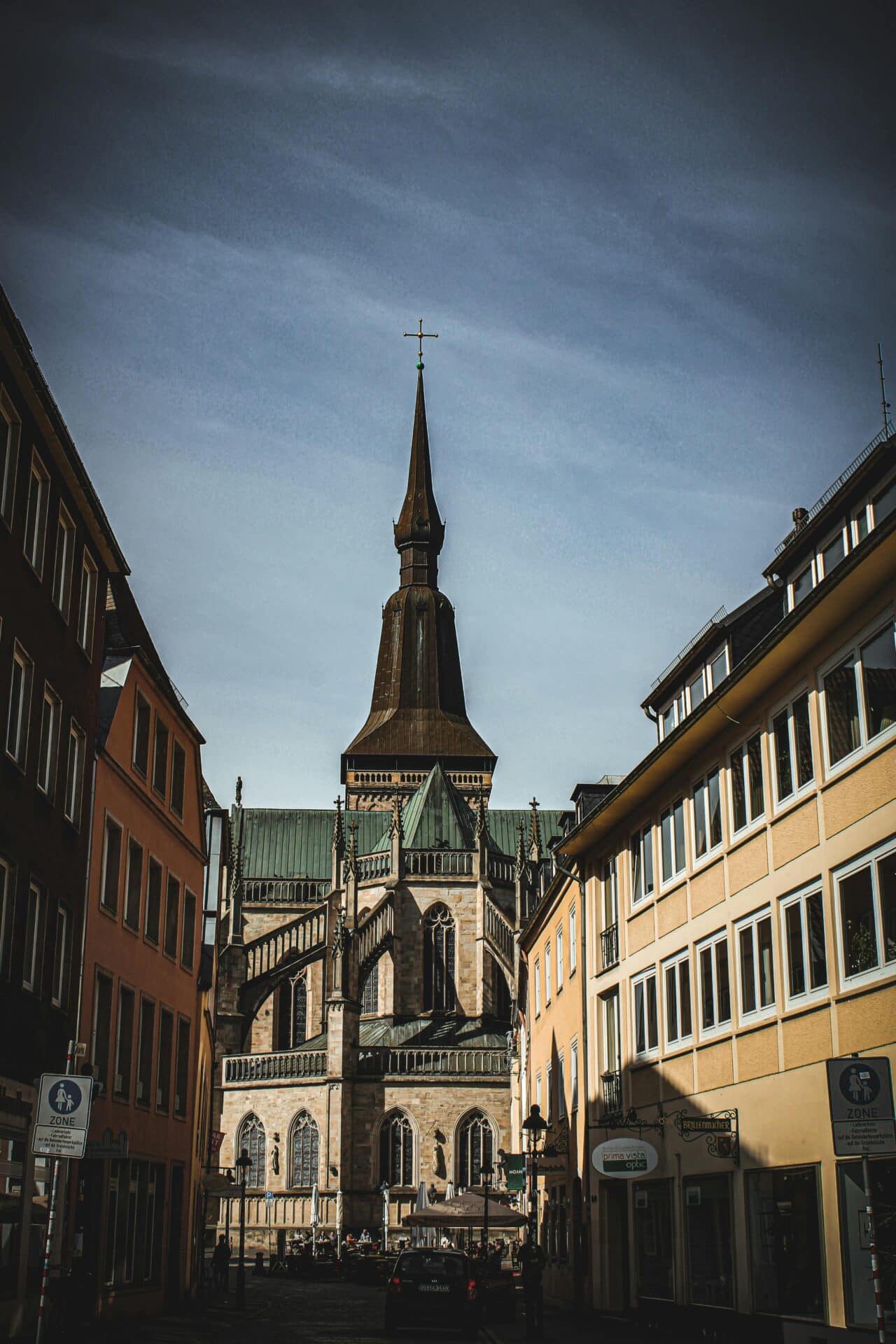 Street View of St. Peter's Cathedral, Osnabrück