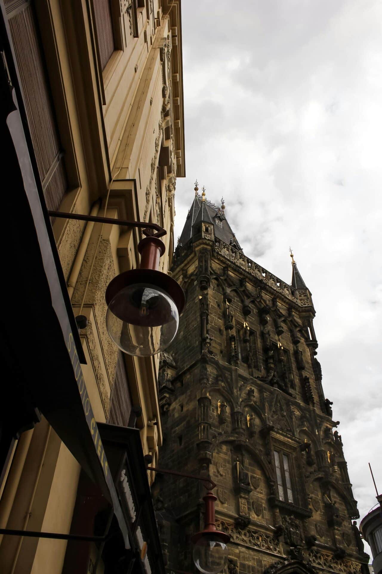Gothic Powder Tower in Prague