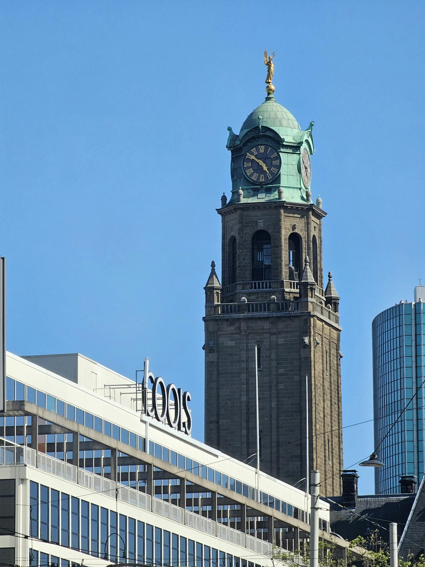 Rotterdam City Hall Clock Tower