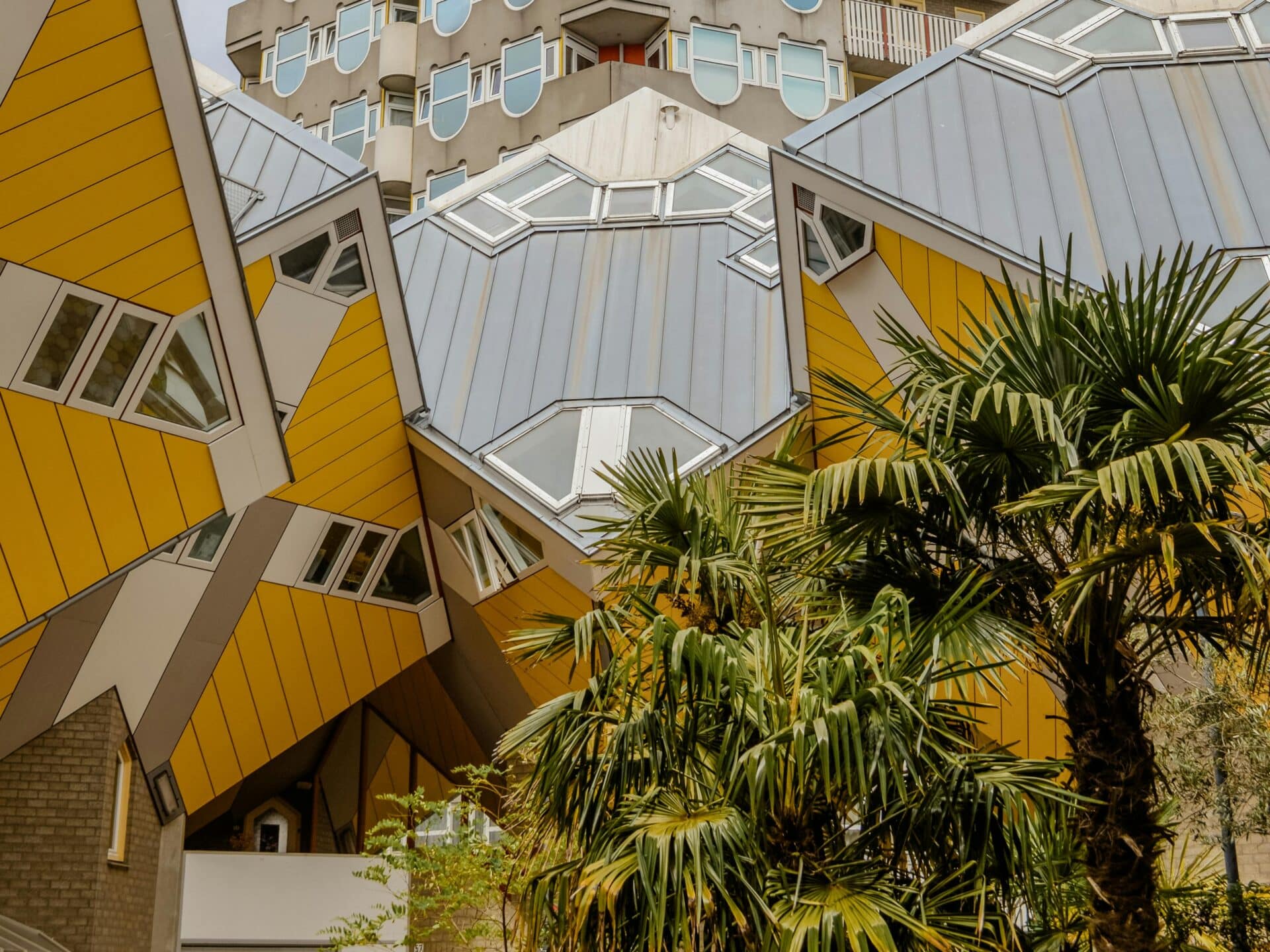 The Cube Houses in Rotterdam