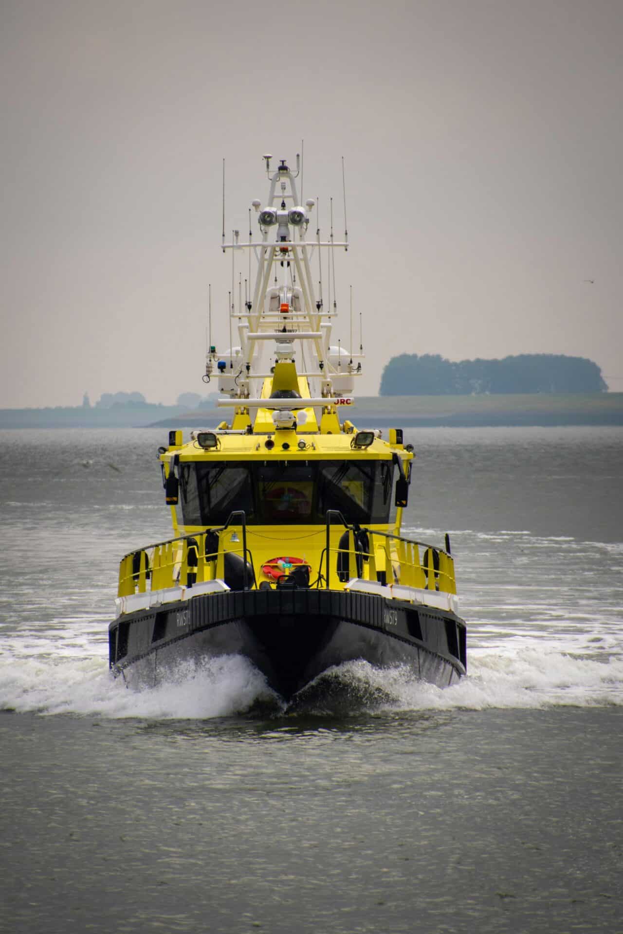 Rijkswaterstaat Boat In Terneuzen