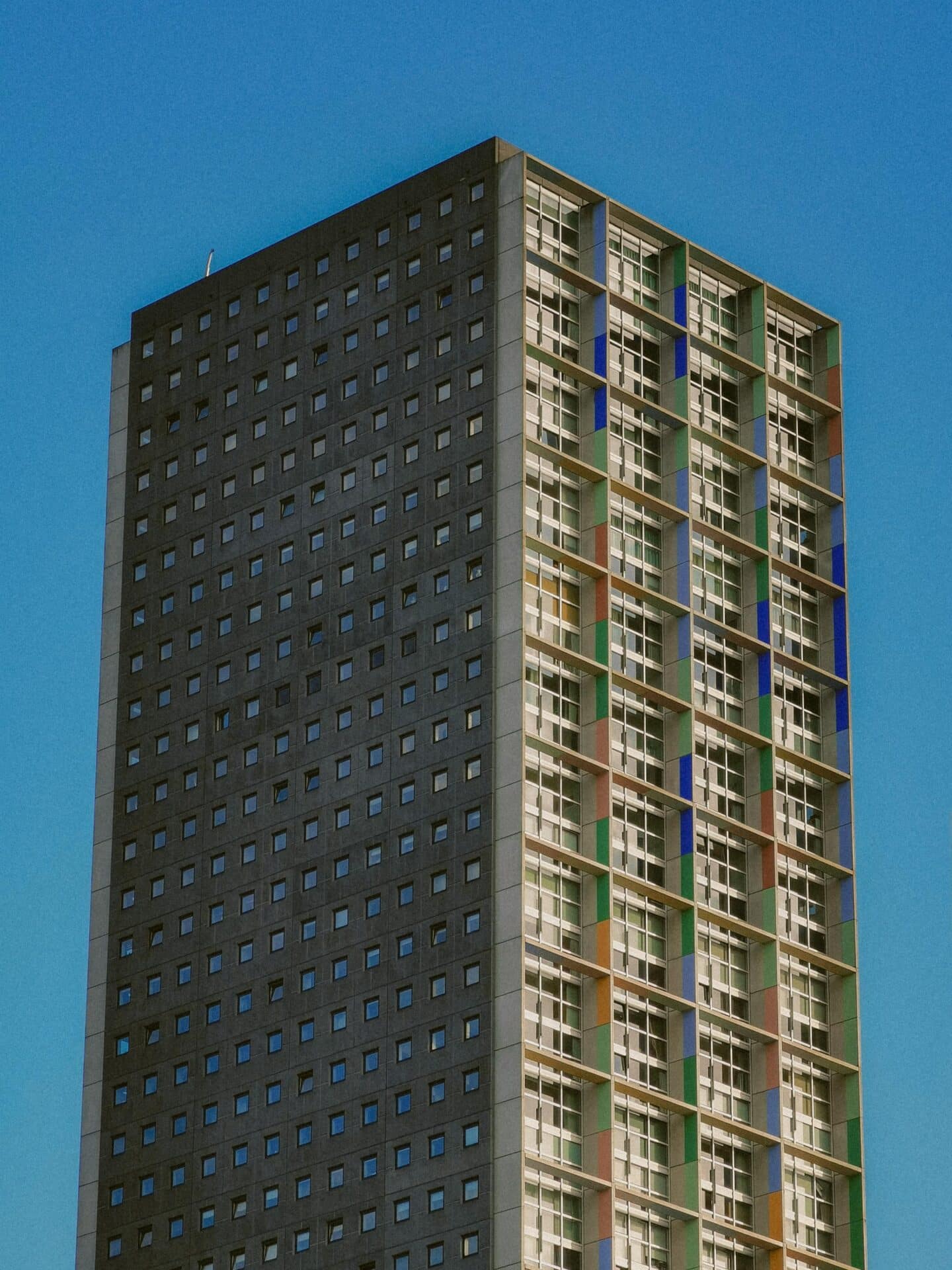 Polytoren Building Facade in Tilburg