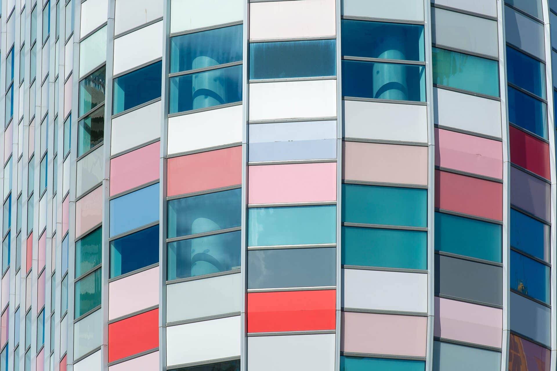 Colorful Facade of Hogeschool Utrecht
